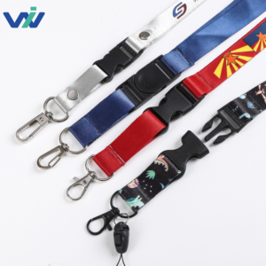 Customized Work Permit Polyester Lanyard