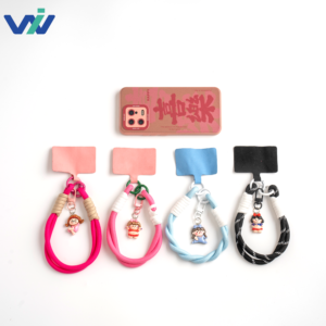 Short Customized Mobile Phone Wrist Strap