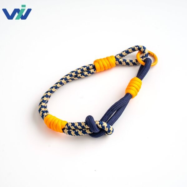 Multicolored Woven Mobile Phone Wrist Strap - 图片 4