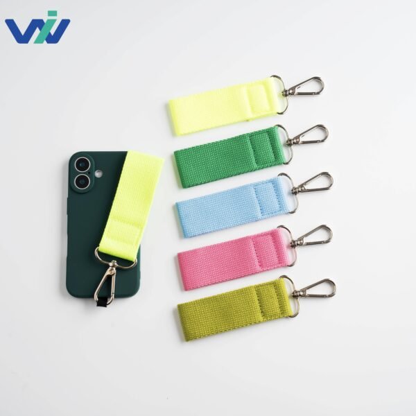 Korean Ins-style Fabric Keychain - 图片 3