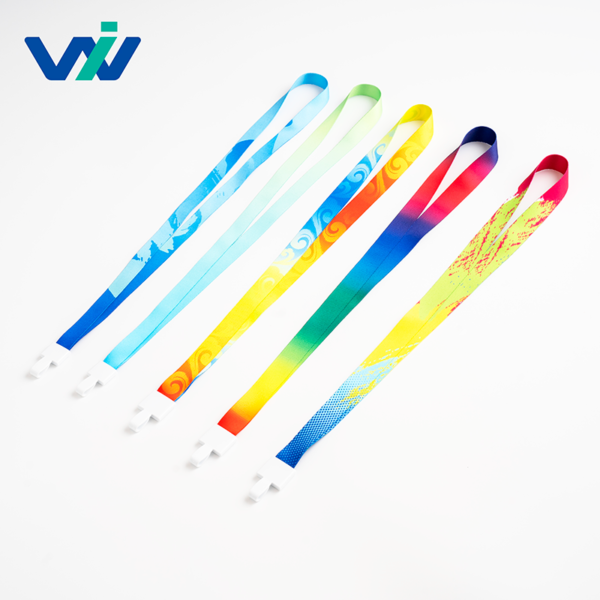Custom Detachable Sublimation ID Card Lanyard - 图片 3