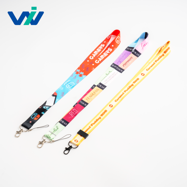 Custom Detachable Sublimation ID Card Lanyard - 图片 2