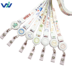 Cute Cartoon-style Student Card Lanyard
